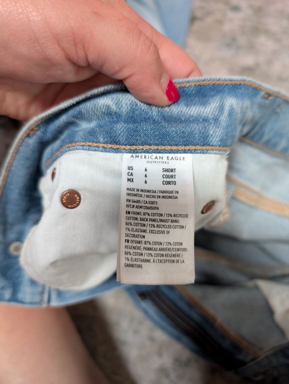 Pair Of American Eagle Jeans - Picture 4 of 7